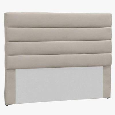 Cabeceira Solteiro Estofada Berlim Bege -m&f Decor