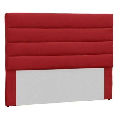 Cabeceira Solteiro Estofada Berlim Vermelho -m&f Decor