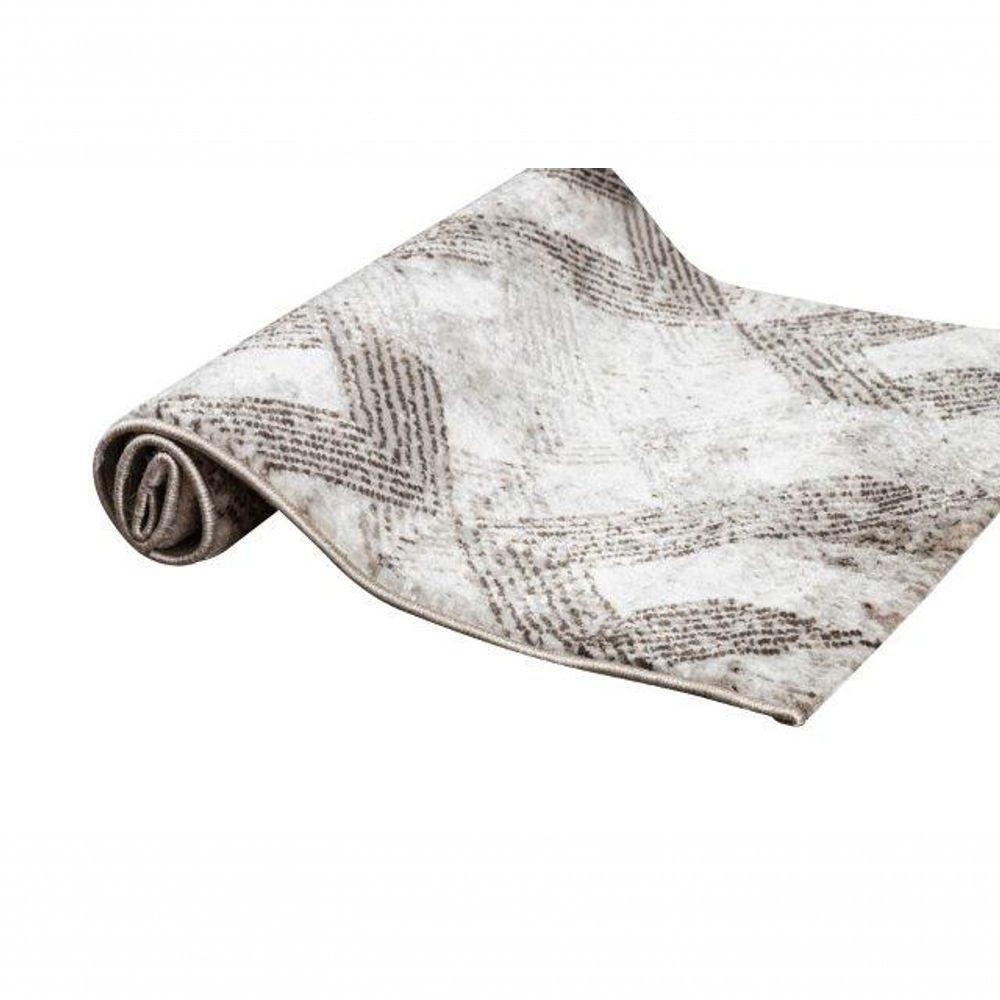 Tapete Turco Sala Istambul 01 - 140 X 200Cm Bege E Cinza - 2