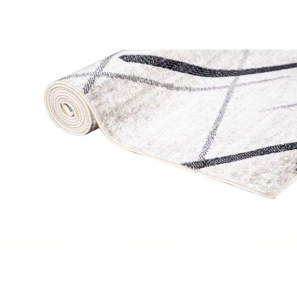 Tapete Para Sala Belga Liege 5 Bege-cinza 1,40x2,00m - Edantex - 3