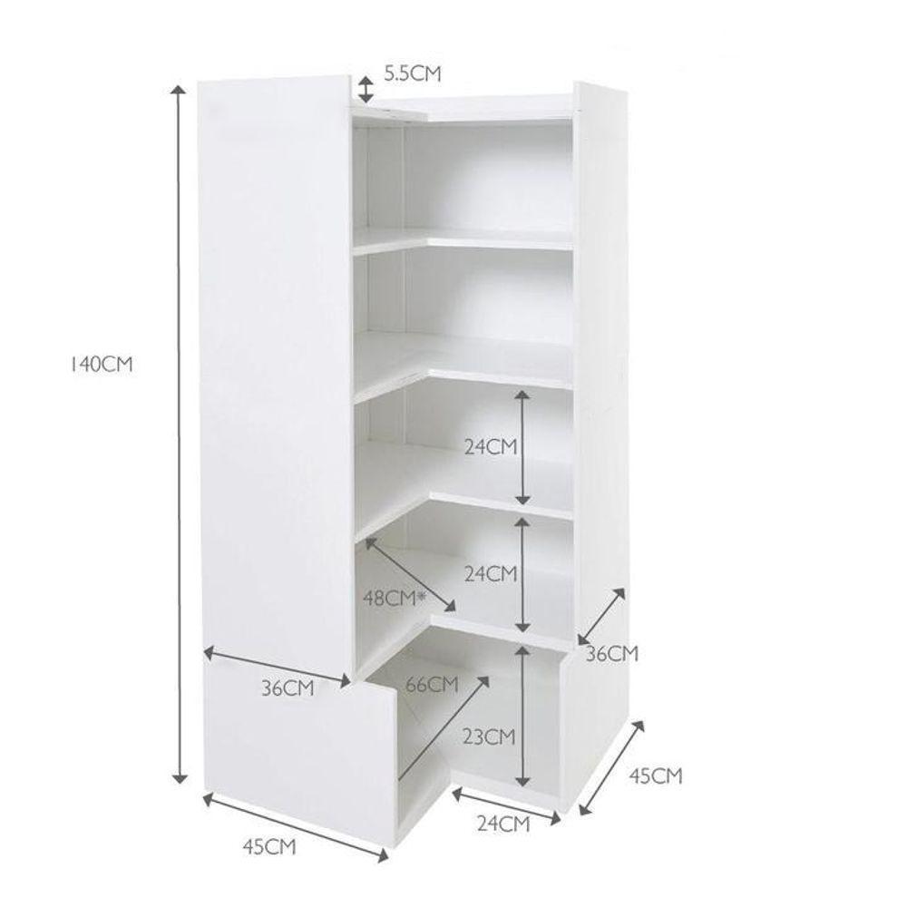 Organizador Estante Quarto Infantil Rafa 100% Mdf (Criança) - 2