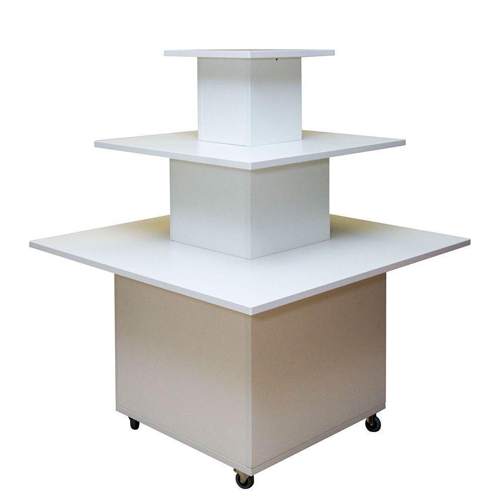 Livreiro Com Rodízios Milão 100% Mdf (Livros Biblioteca) - 1