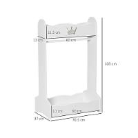 Organizador Infantil Roupeiro Roger 100%Mdf (Quarto Criança) - 2