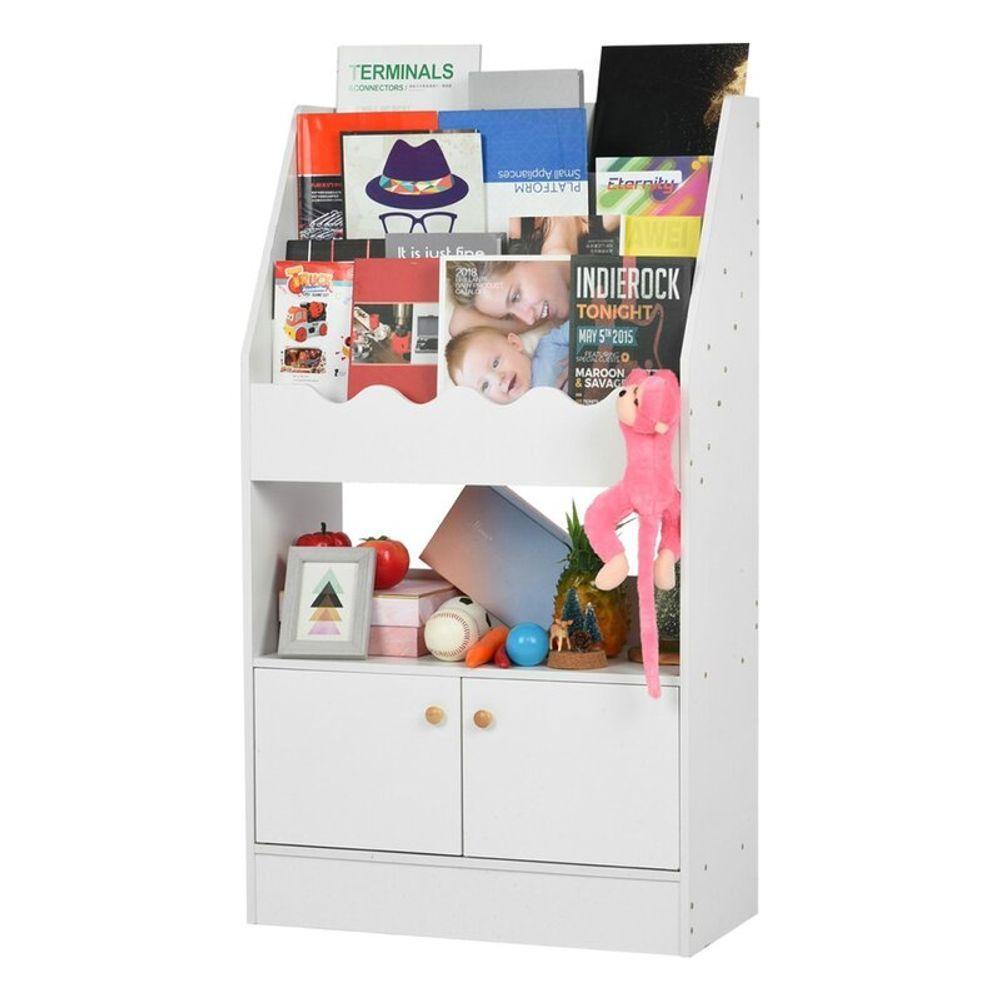 Organizador Com Livreiro Infantil Raíssa 100% Mdf (Crianças) - 4