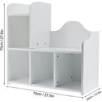 Organizador Infantil Com Assento Samira 100% Mdf (Crianças) - 2