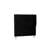Cabeceira Tóquio 1,40 Cm Para Cama Box Casal Suede Preto - 1