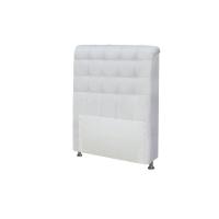 Cabeceira Dama 1,00 Cm Cama Box Solteiro Corino Gelo - 3