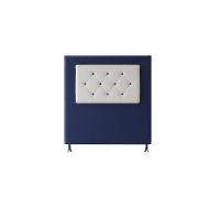 Cabeceira Havana 90cm Cama Box Solteiro Suede Azul Marinho - 1