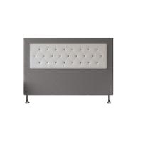 Cabeceira Havana 1,95 Cm Cama Box King Size Suede Cinza - 1