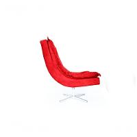 Poltrona Decorativa Nilla Chaise Tecido Liso - 2
