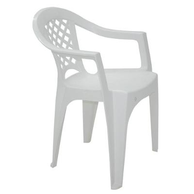 Cadeira Com Braços Em Polipropileno Branco Tramontina Iguape Basic - Tramontina