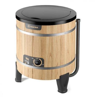 Lavadora de Roupas Wanke Tradicional 5kg Semiautomática Madeira 110V