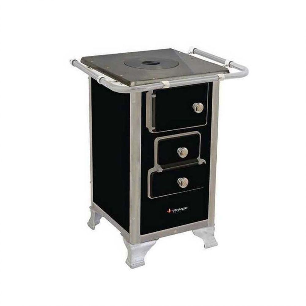 Fogão A Lenha 00 Preto Sem Tampa 00pr - Met.Venâncio - 2