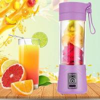 Juice Cup Mini Liquidificador Portatil Shake Eletrico Lilas - 3