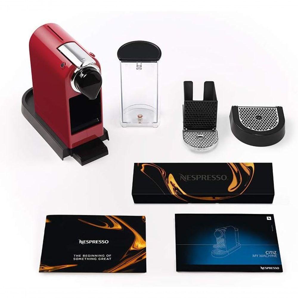 Máquina De Café Citiz 220v 1 Litro Nespresso Vermelho - 2