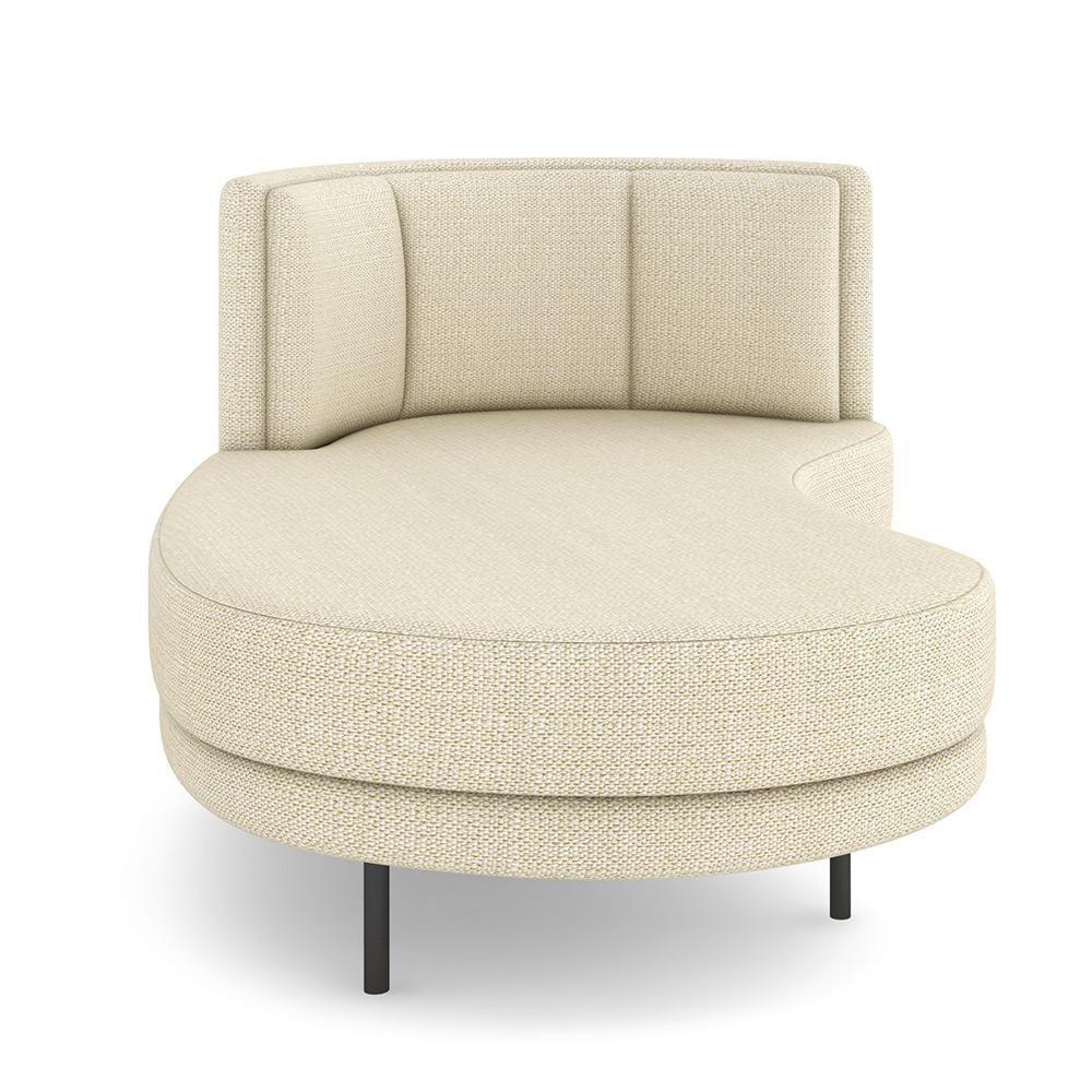 Sofá Chaise Longue Living Lucca Esquerdo D02 Linho Creme D-463 - 7