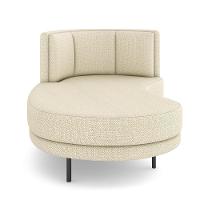 Sofá Chaise Longue Living Lucca Esquerdo D02 Linho Creme D-463 - 7