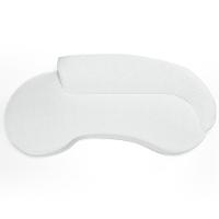 Sofá 5 Lugares Curvo Living Firenze Direito D02 Corano Branco 300cm C-12 - Lyam - 3