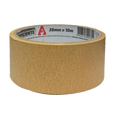 Fita Papel Kraft Eco 38mm X 10m Com 6 Rolos Adere