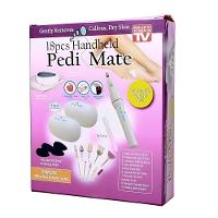 Kit Para Pedicure Manicure Removedor De Calos Completo Com Polidor De Unhas Lixador Esfoliador E Rachaduras - 2