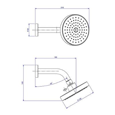 Chuveiro Deca Flex 2081.c.std De Parede Cromado
