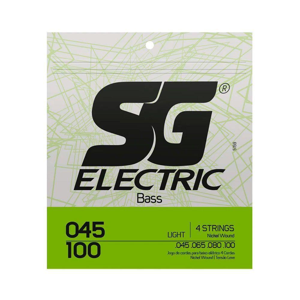 Encordoamento Sg P/ Contrabaixo De 4 Cordas Níquel 45/100 - Ec0457 - 1