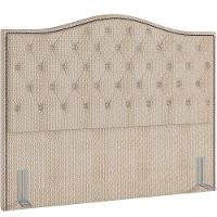 Cabeceira Cama Box Casal King 195 Cm P05 Grécia Linho Creme - Lyam Decor - 1