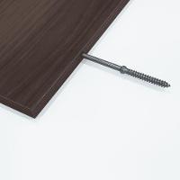 Kit 3 Prateleiras U 50 X 20cm Nogal Suporte Invisível