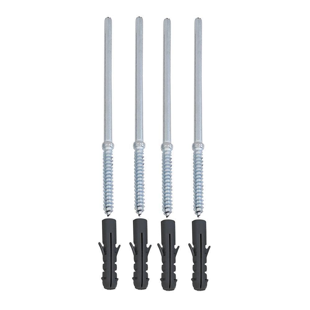 Kit 2 Prateleiras U 30 x 10cm Preta Suporte Invisível - 4