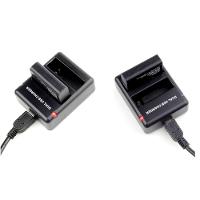 Kit Bateria + Carregador Duplo para GoPro Hero 4 - 5