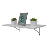 Prateleira 70 X 25cm Branca Com Mão Francesa - 3