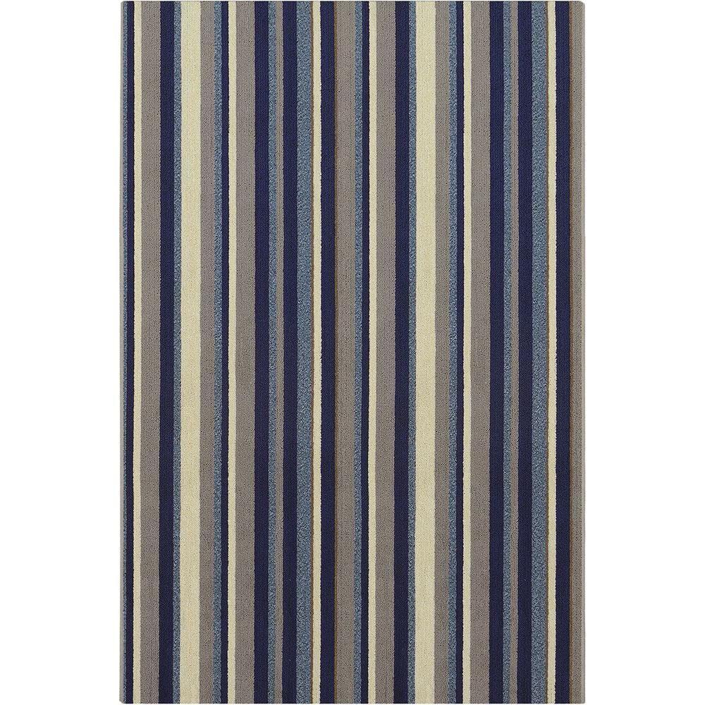 Tapete Para Sala Metropole Azul 1,00x1,50 São Carlos - 1