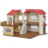Sylvanian Families Casa Telhado Vermelho Acessórios Epoch - 1
