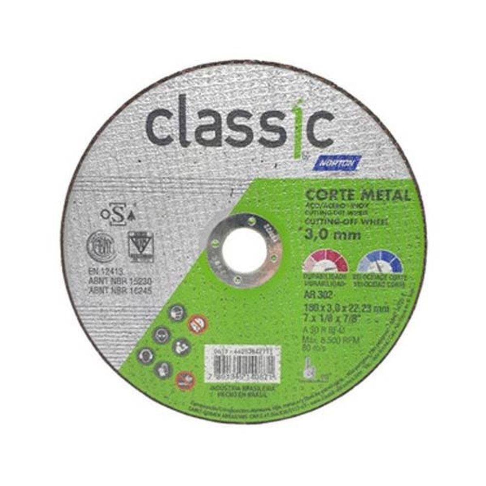 Disco Corte 4.5 Pol X 3mm Sem Variação único - 1