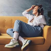 Fone De Ouvido Philco Pfo03bta Highbeat Bluetooth 5.0 Azul - 2