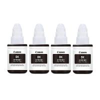 Kit 04 Refil Preto Tinta Original Canon G190 Gi190 Gi-190 G1100 G2100 G3100 G3102 - 1