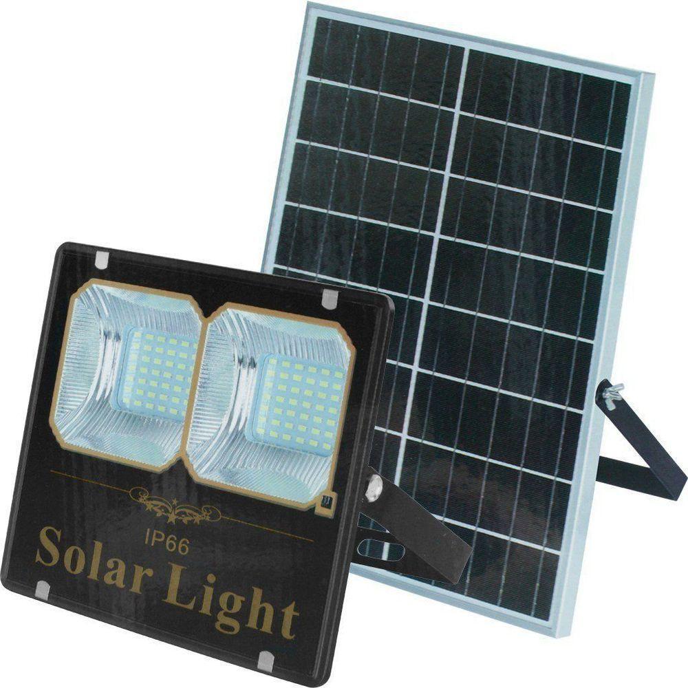 Refletor De Led Solar Automático Externo Inteligente 40 W - 1