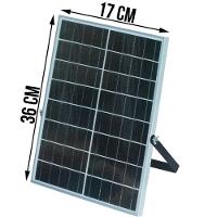 Refletor De Led Solar Automático Externo Inteligente 20 W - 2