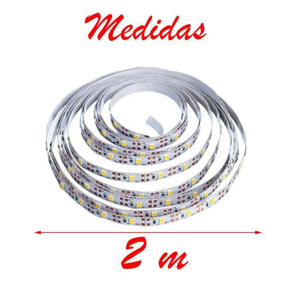 Kit 20 Fios Fita Led Luz Branca 120 Lâmpadas Led 2m à Pilha - 5
