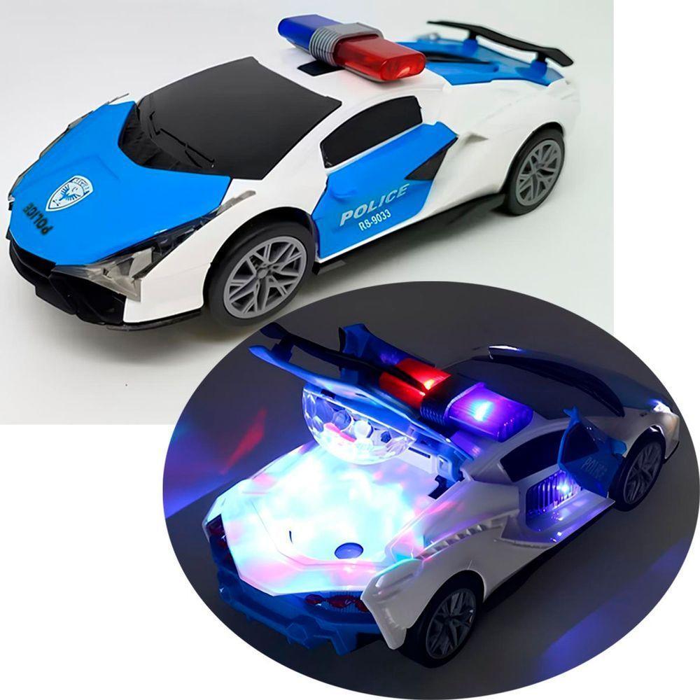 Carro Brinquedo Elétrico Lamborghini 360 Graus Som Luz Leds - 1