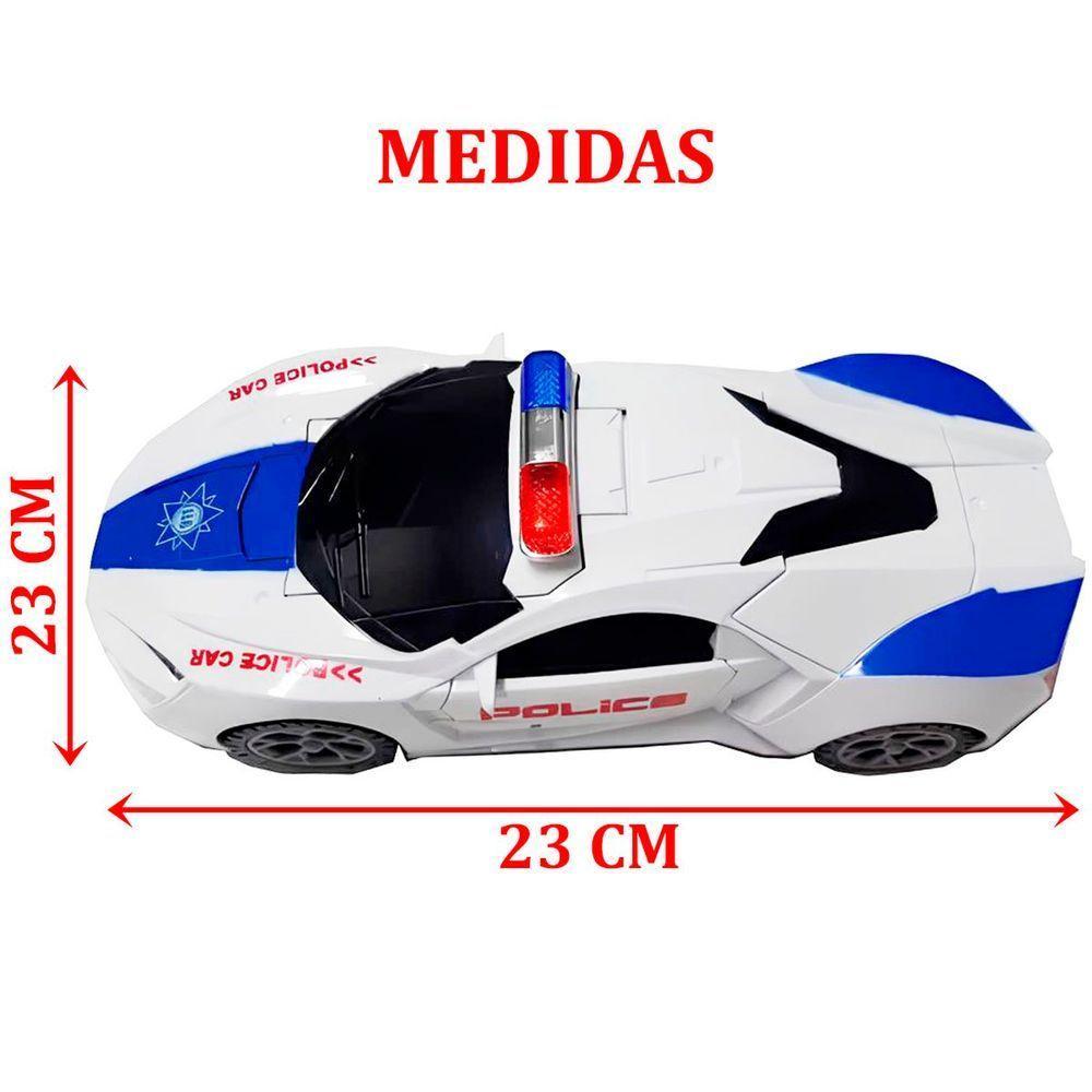 Carrinho Lamborghini Transformers Brinquedo Elétrico Som Led - 2