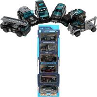 Kit 6 Carrinhos De Brinquedo Polícia Miniatura Colecionável - 3