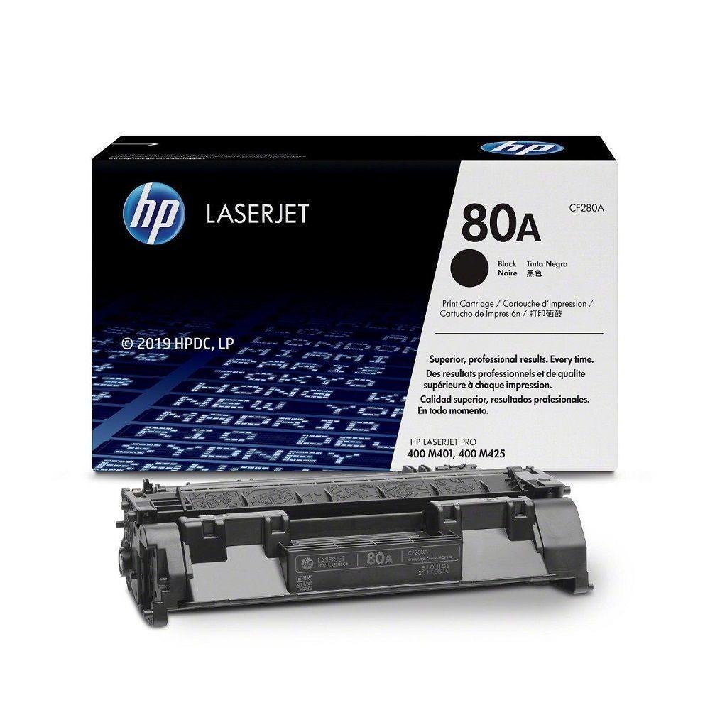 Cartucho De Toner Hp Original 80a Preto Cf-280a Cf280a - 1