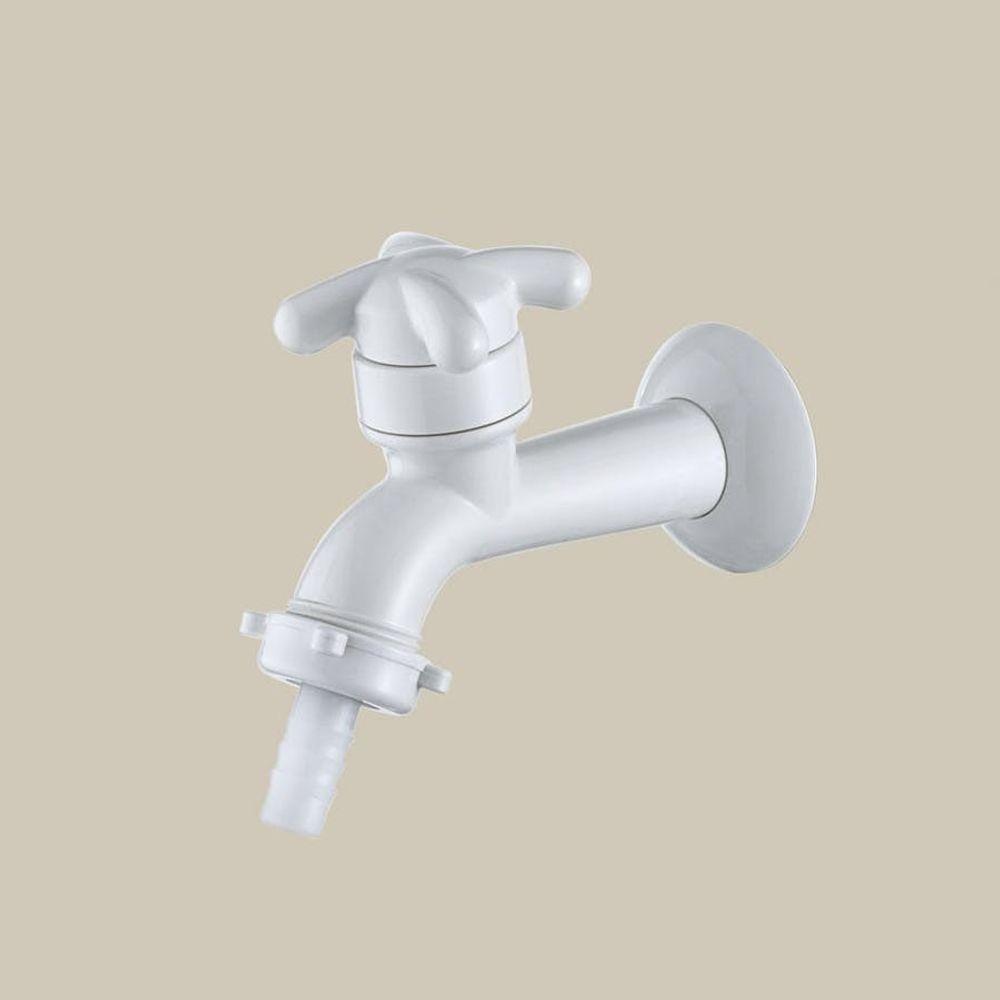 Torneira Para Tanque E Jardim Com Bico União Brio Branco 1-2 - Lorenzetti - 1