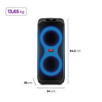 Caixa de Som Party Box AIWA Bluetooth Luzes Multicores AWS-PB-04 Party Box Bivolt - 8