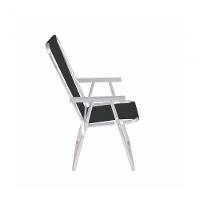 Cadeira Alta Conforto Aluminio Sannet Preta Marinho - Mor - 3