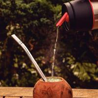 Garrafa Térmica Tramontina Exata 61640400 1l Inox E Preto Inox 61640400 - 3