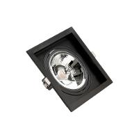 Spot De Embutir Recuado Save Energy Ar111 Gu10 Bivolt Preto Se-330.1068 - 1