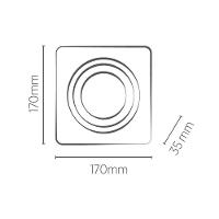 Spot De Embutir Recuado Save Energy Par 30 E27 Bivolt Preto Se-330.1060 - 2