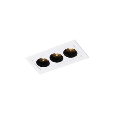 Spot De Embutir Astraled Downlight Ashok Led Alto Irc 90 6w Bivolt Branco 3000k Luz Amarela Dl-7212